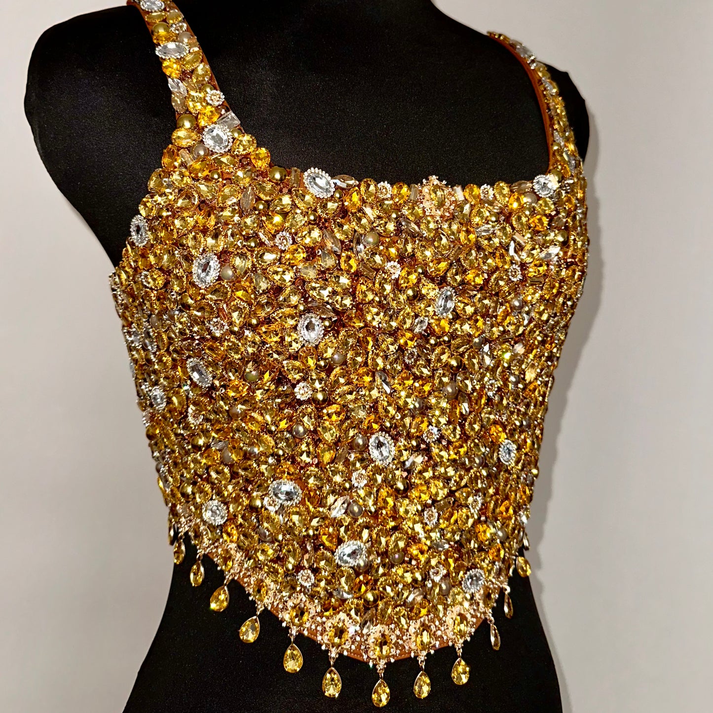 Bedazzled Corset - Choose your own colors!