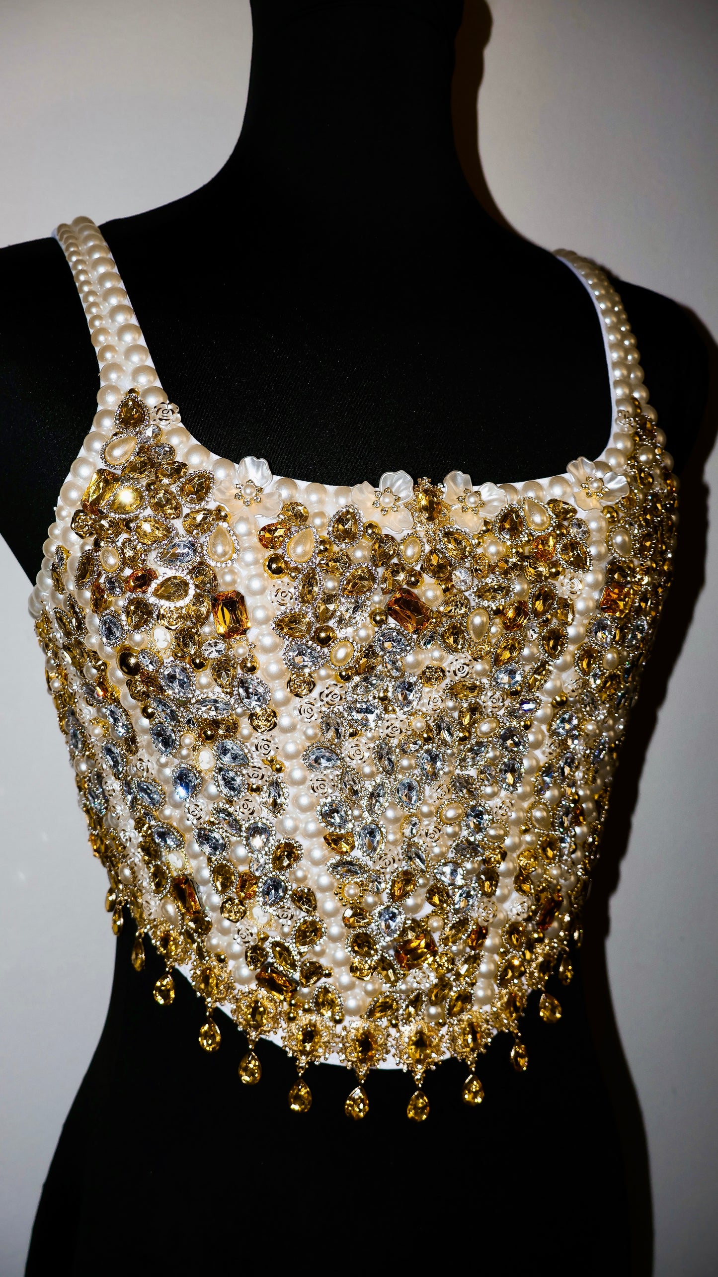 Bedazzled Corset - Choose your own colors!