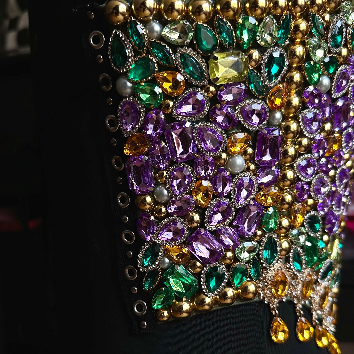 Bedazzled Corset - Choose your own colors!