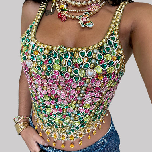 Enchanted Garden Corset